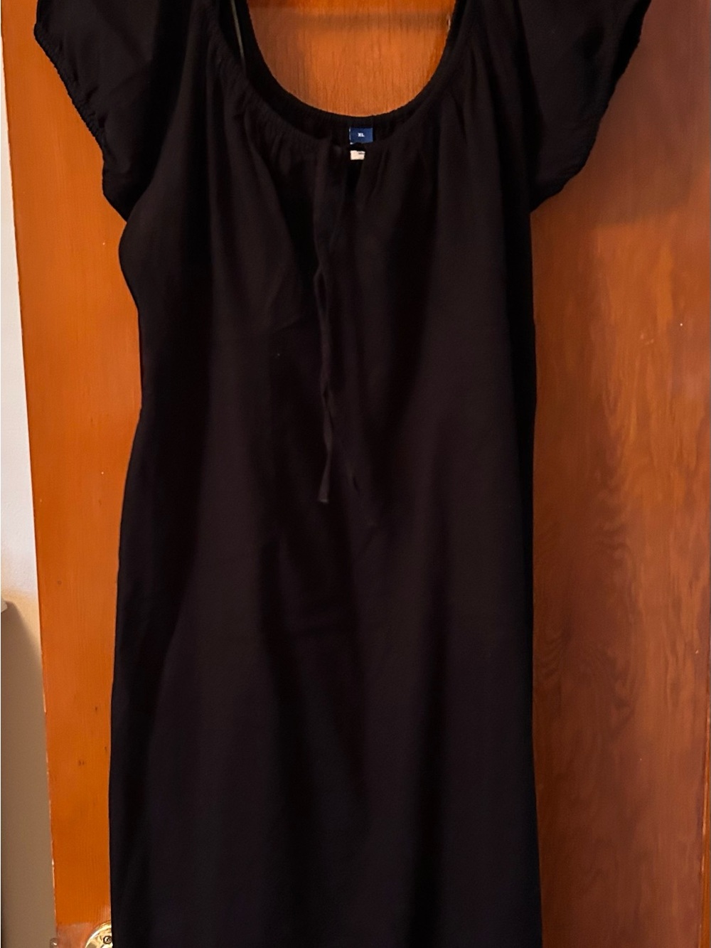 Old Navy Black Scoop-Neck Maxi Dress